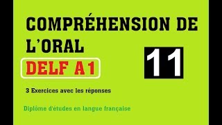 DELF A1  Compréhension de loral no 11 [upl. by Analihp]