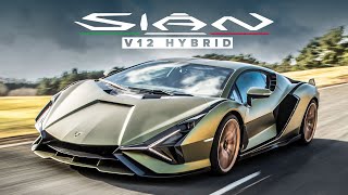 NEW Lamborghini Sian FKP 37 808 hp V12 Hybrid Supercar  First Drive Review  Carfection 4k [upl. by Hew]