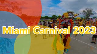 Miami Carnival 2023  Parade day [upl. by Nyrhtakyram921]