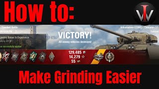 WoT  How to Make Grinding Easier  Faster [upl. by Porter]