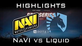 NaVi vs Liquid  New Roster Debut Starladder iLeague 2017 Highlights Dota 2 [upl. by Enaillil]