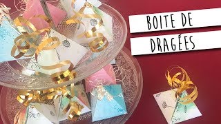 DIY  9   Boite à dragées facile  ♡ [upl. by Atthia682]