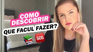 DICAS para DECIDIR QUAL FACULDADE FAZER [upl. by Wardle54]