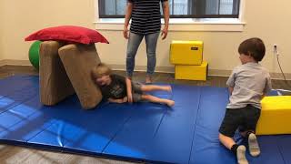 Sensory Play at Home Proprioceptive Games [upl. by Ahterod934]