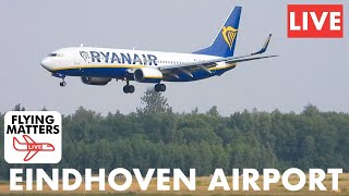 LIVE PlaneSpotting 🔴 EINDHOVEN AIRPORT Departures arrivals live atc [upl. by Oiluarb99]