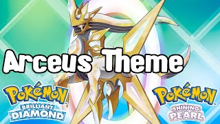 Pokémon Brilliant Diamond and Shining Pearl  Arceus Battle Theme Unofficial [upl. by Aicnorev873]