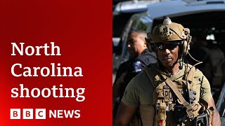 Charlotte shooting Four police officers killed in North Carolina home siege  BBC News [upl. by Htebazile315]