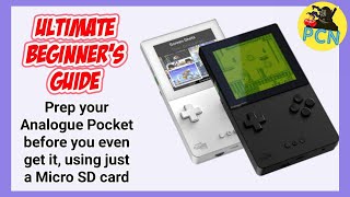 Analogue Pocket  ULTIMATE BEGINNERS GUIDE  Get Everything Up amp Running [upl. by Glaudia]