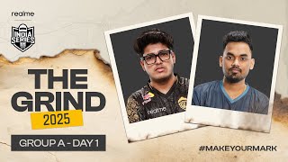 HINDI realme BGIS 2025  THE GRIND  Group A  Day 1 [upl. by Herries]