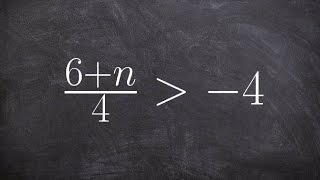 Solving a two step inequality [upl. by Clute]