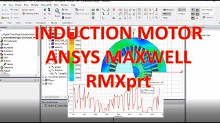 Ansys Maxwell Design motor tutorial – Induction motor Project [upl. by Elaweda281]