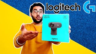 Logitech C310 Webcam  Unboxing amp Review  Worth Buying Over C270 [upl. by Ahsikar]