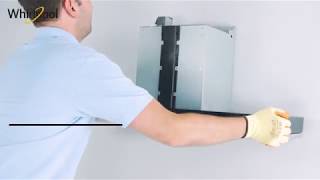 How to Install a Hotpoint T shaped cooker hood [upl. by Dniren767]