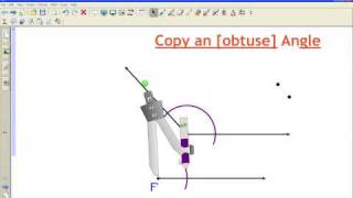 Copy an Obtuse Angle [upl. by Battiste]