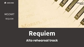 Mozart Requiem Requiem Alto rehearsal track [upl. by Micah906]