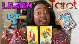 Learning Tarot For Beginners Major Arcana PART 1 [upl. by Torrey]