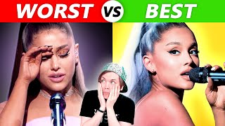 Singers BEST vs WORST Live Performances [upl. by Ylas]