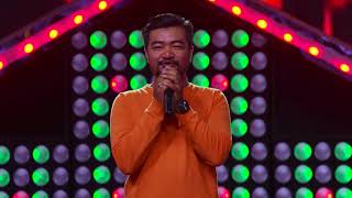 Aashish Gubaju  quotNachaheko Hoina Timilaiquot  Blind Audition  The Voice of Nepal 2018 [upl. by Jennette982]