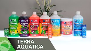 FERTILIZANTES TERRA AQUATICA GHE [upl. by Ezaria]