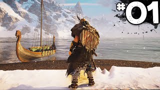 Assassins Creed Valhalla  Part 1  A VIKINGS BEGINNING Xbox Series X [upl. by Aivatco715]