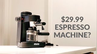 I Tested Amazons Cheapest Espresso Machine So You Dont Have To [upl. by Sirtimid]