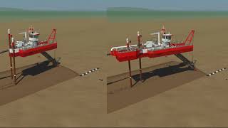 Dredge equipment Cutter suction dredger CSD [upl. by Radborne341]