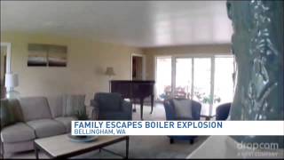 Boiler explosion at home [upl. by Esikram171]