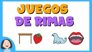 Juegos de rimas  Conciencia fonológica [upl. by Ardnuek]