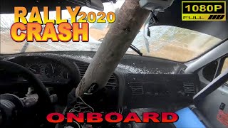 Rally Crash ONBOARD compilation 2020 by Chopito Rally Crash [upl. by Hguh594]