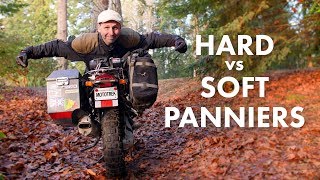 Hard or Soft Adventure Panniers  Which is Best  Pros and Cons of Motorcycle Luggage Options [upl. by Kamal]