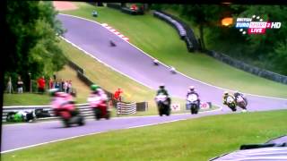 Ellison BSB Brands Hatch crash [upl. by Esenej]