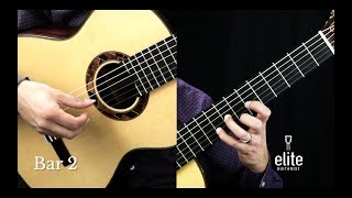 GRANADA  Tutorial Part 15  EliteGuitaristcom Online Classical Guitar Lessons [upl. by Mcgraw936]