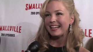 Smallville  Keri Lynn Pratt  200th Episode Party [upl. by Ellesig]