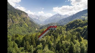 Skiflugschanze Oberstdorf  Erlebnisweg [upl. by Ronalda726]