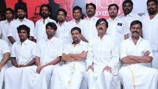 Sathuranga Vettai Team Meet  N Lingusamy  Manobala  Ishara  BW [upl. by Ecinad]