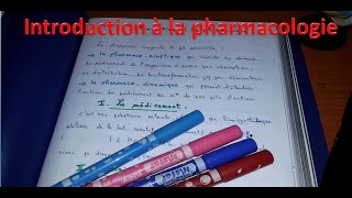 Introduction à la pharmacologie [upl. by Eohce209]