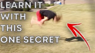 How To Do A Frontflip On Ground For Beginners [upl. by Alexandre]