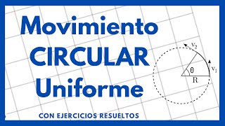 Movimiento circular uniforme  EJERCICIOS RESUELTOS [upl. by Koren]