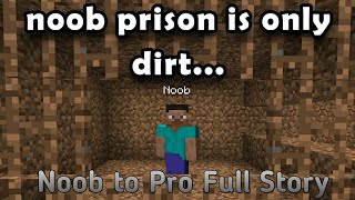 Noob to Pro Minecraft Full Story  Evbo [upl. by Kciv]