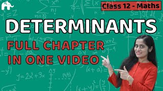 Determinants Class 12 Maths  NCERT Chapter 4  CBSE JEE  One Shot हिंदी में [upl. by Ahteres]