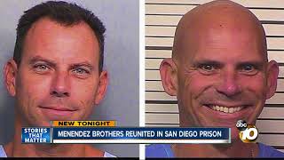 Menendez brothers reunited in San Diego prison [upl. by Nimaynib]