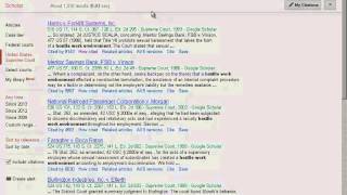 Legal Research Tutorial Finding Case Law Using Google Scholar [upl. by Isborne]