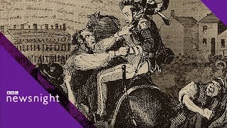 Peterloo Massacre A turning point in UK history  BBC Newsnight [upl. by Elleinad]