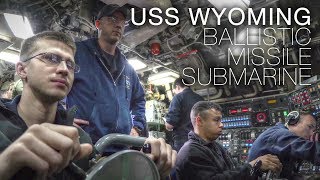 Life Aboard US Navy Ballistic Missile Submarine USS Wyoming – In Stunning 4K [upl. by Selwyn]