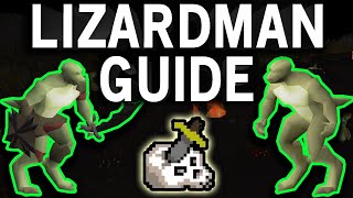 OSRS Lizardman Slayer Guide 07  w Cannon [upl. by Pik944]