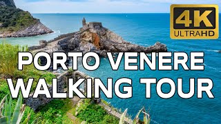 PORTO VENERE Italy ► Walking Tour  Top Things to Do 4K ► [upl. by Iht]