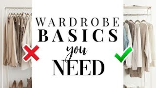 15 Wardrobe Essentials You Actually NEED ultimate guide [upl. by Nwahsuq]