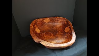 Power carved burl bowls [upl. by Nordin]