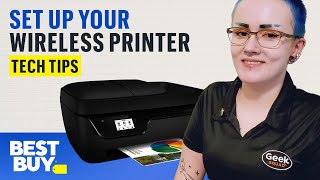 Setting Up Your Wireless Printer  Tech Tips from Best Buy [upl. by Leuqar]