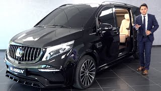 Mercedes V Class Long  VIP Luxury FULL Review V300d Klassen Geneva Edition Interior [upl. by Malachy]